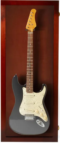 Miniatura 22 de PENNZONI Vitrina para guitarra eléctrica, estuche acrílico para guitarra eléctrica, soporte de pared, estuche de pared para guitarra hecha de marco