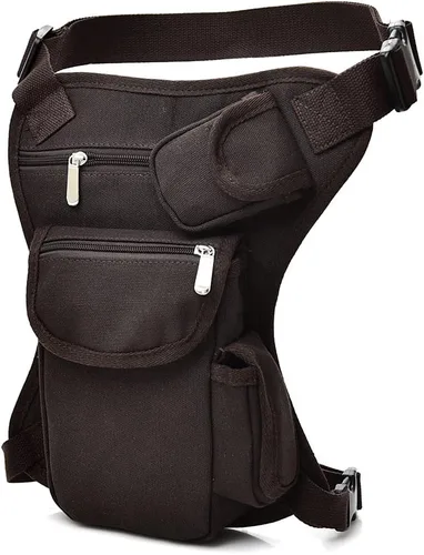 Miniatura 15 de Drop Leg Bag for Men Women #24Negro