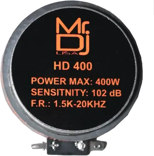 Miniatura 2 de Mr Dj HD-400 - Controlador de bocina de grado profesional