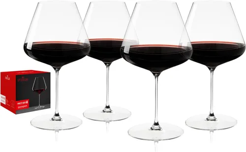 Miniatura 10 de Spiegelau Definition Copas de Vino Bordeaux, Copas de Cristal Transparente para Vino Tinto, Cristalería Elegante con Tallo, Bar en Casa, Fiesta