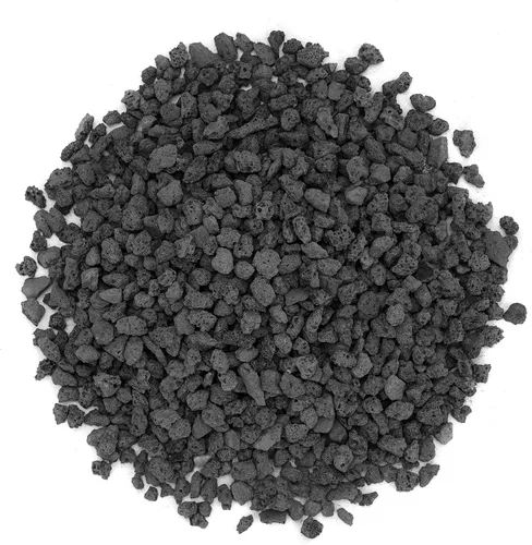 Stanbroil Gránulos de roca de lava – Paisajismo decorativo para cuencos de fuego, hogueras, juegos de troncos de gas, chimeneas interiores o