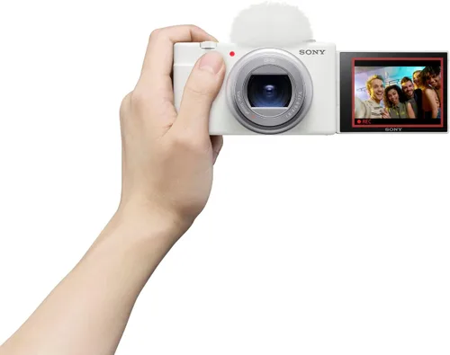 Miniatura 3 de Sony Cámara de vlog ZV-1 II para creadores de contenido y vloggers (blanco) (renovado)