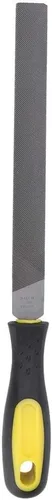 Lima plana de metal de 8 pulgadas con asa, herramienta profesional de acero de alto carbono para afilar, dar forma y desbarbar metal, madera y