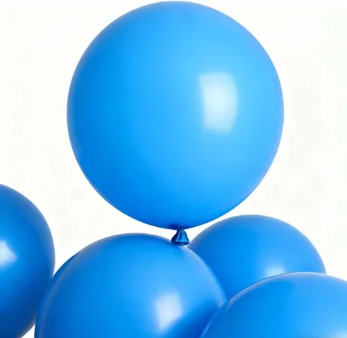 Miniatura 62 de Paquete de 90 globos azul marino de 18 pulgadas, globos grandes azul real para decoraciones de fiestas y eventos