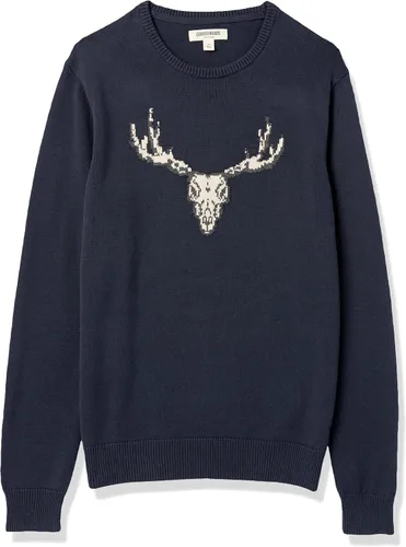 Miniatura 6 de Goodthreads - Suéter de algodón suave con cuello redondo para hombre (marca de Tienda)