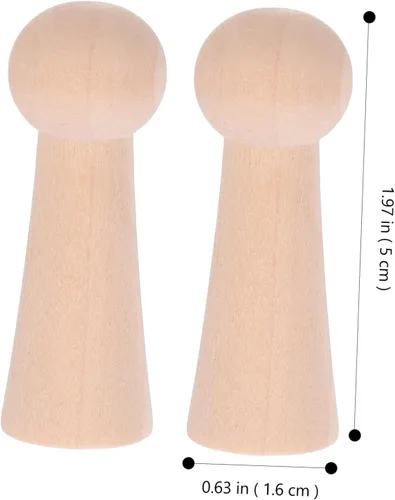 Miniatura 6 de EXCEART Perchas blancas para colgar la ropa, colgadores de pared, perchas de madera, perchas de pared para toallas, colgadores de pared para colgar