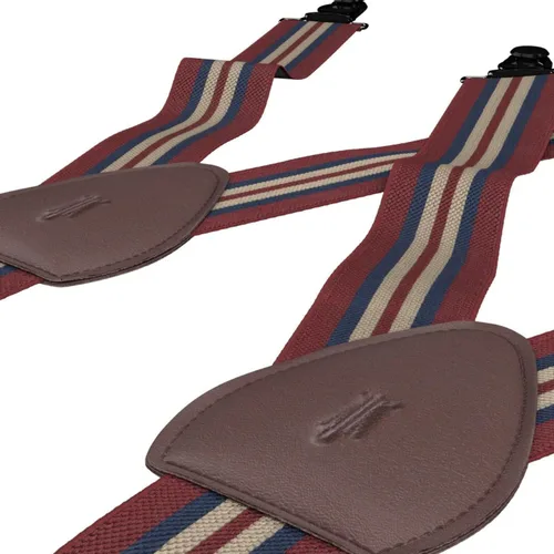 Miniatura 2 de KK & Jay Supply Co. Shirttail Garters - Camisa a rayas