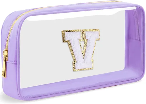 Miniatura 36 de Bolsa de Maquillaje Transparente Pequeña Bolsa de Cosméticos Bolsa de Viaje de Artículos de Aseo Bolsa Transparente con Cremallera Bolso Organizador