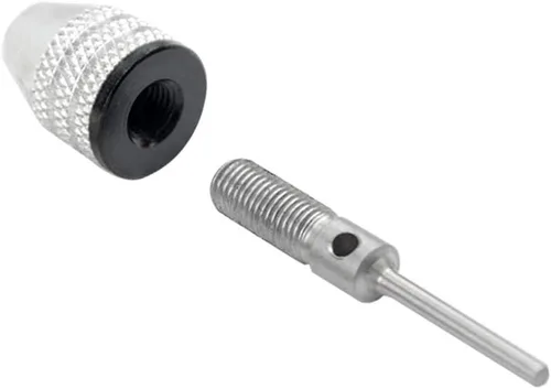 Miniatura 3 de Rongon Herramienta de conversión de portabrocas sin llave para sostener brocas de 0.012-0.134 in, fresas para destornillador eléctrico, adaptador