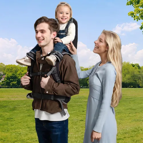 Miniatura 7 de WIPHA Mochila de Senderismo para Bebé, Mochila de Hombro Ligera para Niños Pequeños con Protección Solar, Mochila de Silla para Niños de 6 Meses a 2
