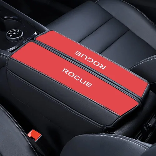 Miniatura 8 de XITER Protector de funda para reposabrazos de automóvil, 1 almohadilla de cuero para consola central para Nissan Rogue 2014-2020, 2017-2022 Rogue