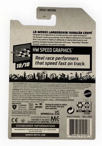 Miniatura 2 de Hot Wheels LB-Works Lamborghini Huracan Coupé