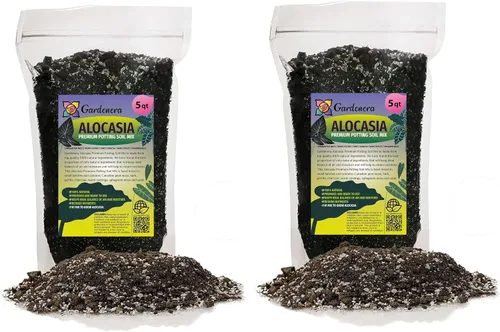 Miniatura 4 de Eleva tu Alocasia con la mezcla orgánica de tierra de Gardenera - Cultiva hojas más saludables y elegantes - 1 cuarto de galón