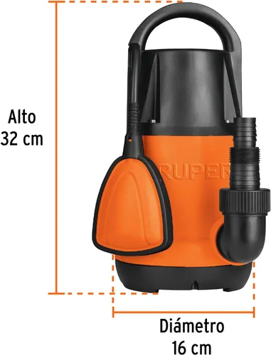 Miniatura 3 de TRUPER BOS-1LP Bombas de agua limpia sumergibles 1Hp (750 w)