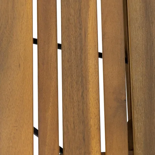 Miniatura 6 de Christopher Knight Home Hilton. Mesa auxiliar plegable de madera de acacia para exteriores, acabado en teca Acabado teca