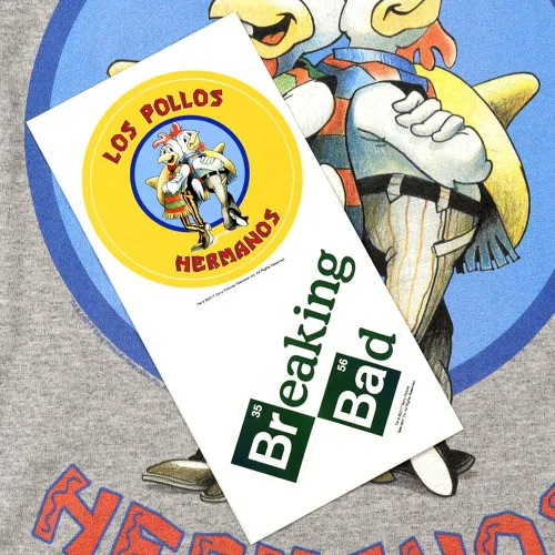 Miniatura 6 de Popfunk Classic Breaking Bad Los Pollos Sudadera con capucha y calcomanías