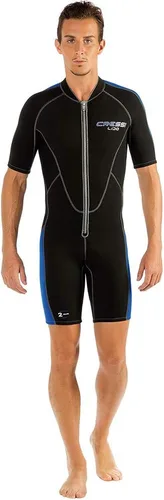 Miniatura 9 de Cressi Traje de neopreno con cremallera frontal completa para hombre para natación, esnórquel, buceo - Lido Short: Diseñado en Italia