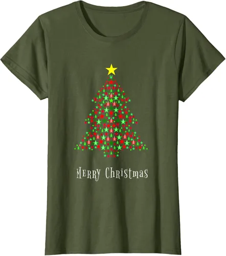 Miniatura 70 de Celebración del árbol de Navidad - Feliz Navidad - Camiseta de Navidad