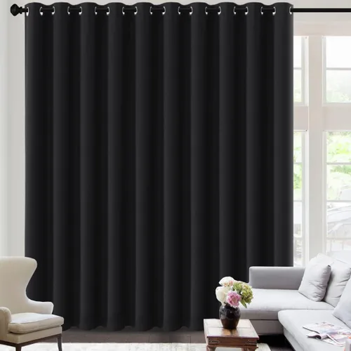 Miniatura 183 de H.VERSAILTEX - Cortinas blackout con aislamiento térmico y ojales en la parte superior, para patios, puertas correderas y división de habitaciones
