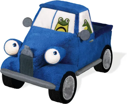Miniatura 10 de YOTTOY Little Blue Truck Collection Little Blue Truck Jack-in-The-Box - Juguete de peluche infantil con música, 5.5 x 5.5 x 5.5 pulgadas