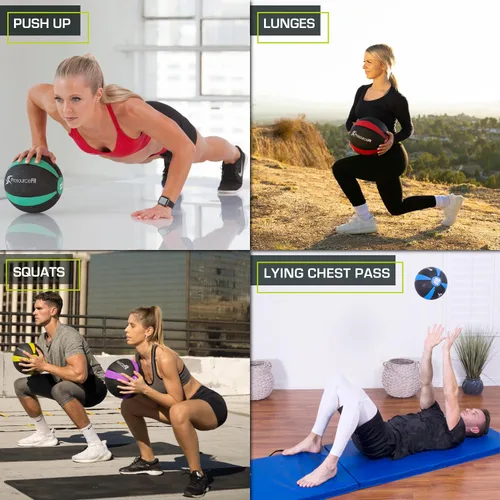 Miniatura 5 de ProsourceFit Weighted Medicine Ball for Full Body Workouts