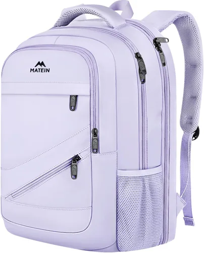 Miniatura 14 de MATEIN - Mochila para laptop de gran capacidad para mujeres, mochila de viaje aprobada por TSA con correa para equipaje y puerto USB, mochila