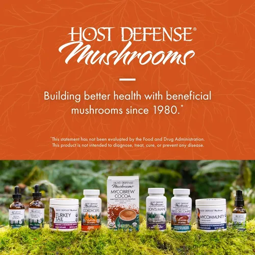 Miniatura 7 de Host Defense Breathe* Cápsulas – Suplemento de hongos de apoyo inmunológico y respiratorio – Suplemento herbario para la salud pulmonar con Chaga