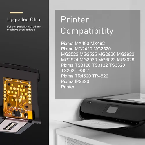Miniatura 2 de Cartucho de tinta 245XL compatible con Canon 245XL tinta negra