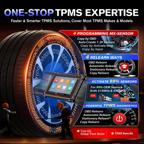 Miniatura 4 de Escáner Autel MaxiCOM MK900TS 2026, MK900-TS hasta MK808S-TS MK900BT MK900 MX900, herramienta de escaneo bidireccional con función TPMS superior