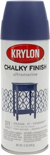 Miniatura 17 de Krylon K04112007 Pintura en aerosol con acabado tiza, cascada, 12 onzas