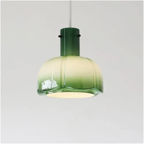 Miniatura 8 de Lámpara colgante de cristal retro, decoración rústica de casa de campo, lámpara colgante para comedor, dormitorio, sobre el fregadero, isla de Beige