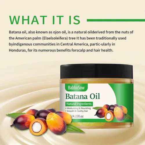Miniatura 5 de Aceite de batana natural para tratamiento del cabello, aceite de batana crudo 100% natural, repara el cabello seco y dañado, evita la pérdida