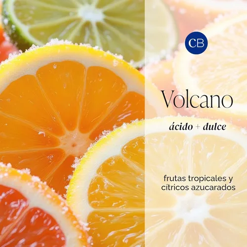 Miniatura 3 de Capri Blue Volcano Velas Perfumadas - Velas de Lujo en Frasco de Vidrio para el Hogar Perfumadas con Fruta Tropical y Cítricos Azucarados - Mezcla