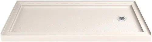 Miniatura 14 de DreamLine SlimLine 42 pulg. P x 42 pulg. A x 2 3/4 pulg. Al Base de Ducha de Umbral Único con Drenaje Central en Color Galleta, DLT-1142420-22