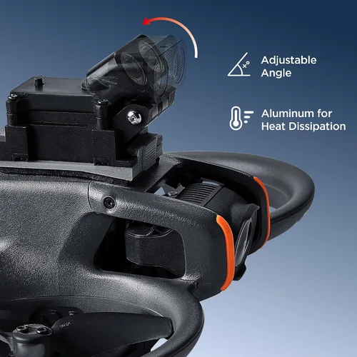 Miniatura 4 de Kit de luces de búsqueda para DJI Avata 2, sistema de foco táctico para drones de vuelo nocturno y navegación