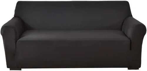 Miniatura 12 de Funda elástica para sofá, funda de sofá de elastano, suave, antideslizante, con parte inferior elástica, lavable para sala de estar, beige, pequeña