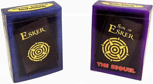 Paquete de cuadernos de Doctor Esker (paquete combinado de 2 juegos) – Cuaderno de Doctor Esker y cuaderno de hijo del doctor Esker, juegos de