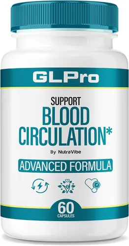 GLPro - Fórmula GL Pro para apoyo de sangre y circulación | Fórmula de equilibrio sanguíneo GLPro | Píldoras naturales GL Pro para energía, flujo y