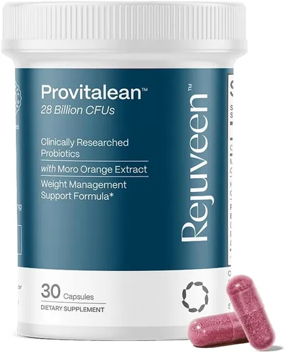 Provitalean Combustible Metabólico para Mujer | Silencia los Antojos de Grasa Abdominal y Cintura Resistente | Probiótico B420, Morosil, Cromo |