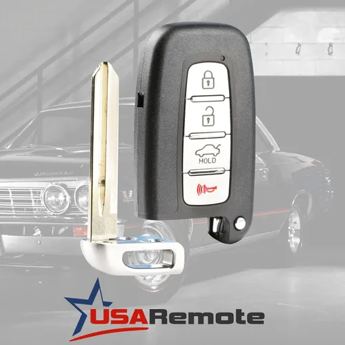 Miniatura 2 de Llavero compatible con Hyundai Kia Smart Keyless Entry Remote 2010 2011 2012 2013 2014 2015 (SY5HMFNA04)