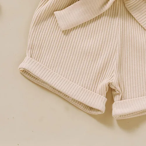 Miniatura 6 de ZFZDRen Ropa de verano para niñas pequeñas, conjunto corto de una pieza, sin mangas para niños y niñas