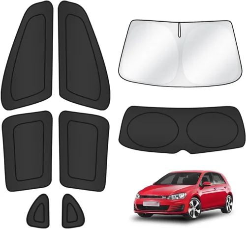 Miniatura 79 de T TGBROS Parasol para parabrisas para Honda Civic 2022-2025 2026, parasol grueso con bloqueo UV y opaca, para privacidad, plegables, 8 accesorios