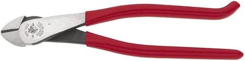Miniatura 5 de Klein Tools Alicates D2000-9ST, cortadores laterales son alicates resistentes de 9 pulgadas para barras de refuerzo, ACSR, tornillos, clavos