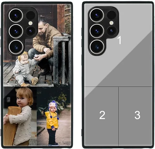 Miniatura 272 de Funda de teléfono personalizada para Samsung Galaxy S22+ / S22 Plus 5G, funda de TPU suave de vidrio templado antiarañazos personalizada con foto