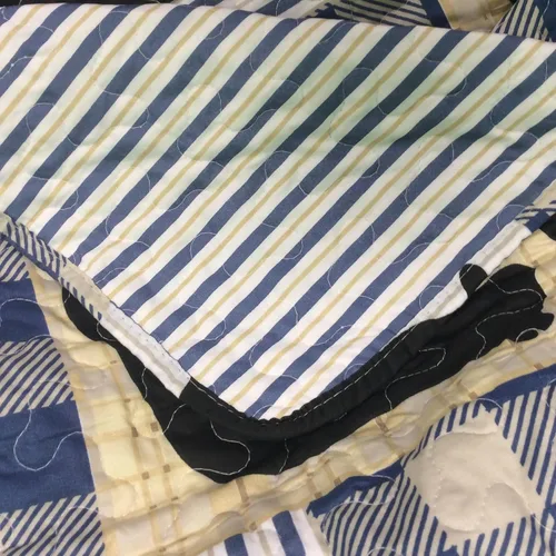 Miniatura 5 de Virah Bella Juego de ropa de cama de 3 piezas tamaño Queen Lodge - A cuadros con oso negro - Juego de edredón reversible rústico para cabaña