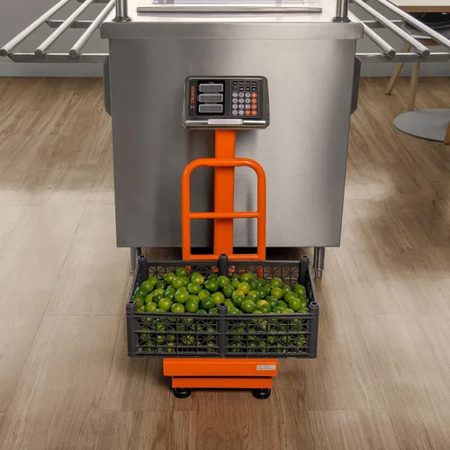 Miniatura 4 de Balanza de plataforma plegable de 220.5 lbs de capacidad.