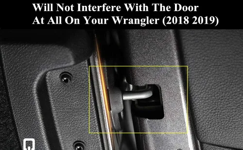 Miniatura 5 de Cubierta decorativa para cerradura de puerta para Jeep Wrangler JL JLU 4XE Unlimited Sahara Sports Rubicon Gladiator JT 2018 2019 2020 2021 2022 2