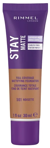Miniatura 33 de Rimmel London Stay Matte Liquid Mousse - 305 Buff - Base, ligera, control del brillo, sin aceite, 1 oz
