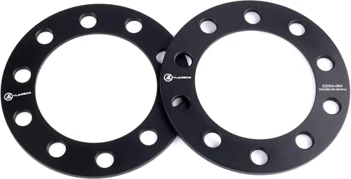 Espaciadores de rueda forjados negros 5x5.5 5x135 5x139.7 1/4 pulgadas (0.236 in) compatibles con Dodge Ram-Ford 5 Lug para F150 1975-2003 |