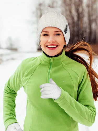 Miniatura 6 de 5 Pieces Women Winter Ski Outing Set, Knit Hat Scarf Gloves Earmuffs Stockings